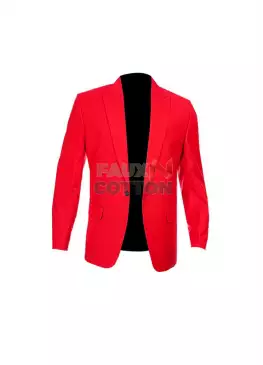 The Weeknd Red Blinding Lights Blazer Coat